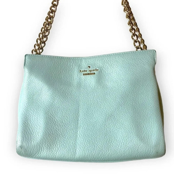kate spade Emerson Lane Mini Convertible Phoebe Shoulder Bag Aqua - Picture 5 of 15